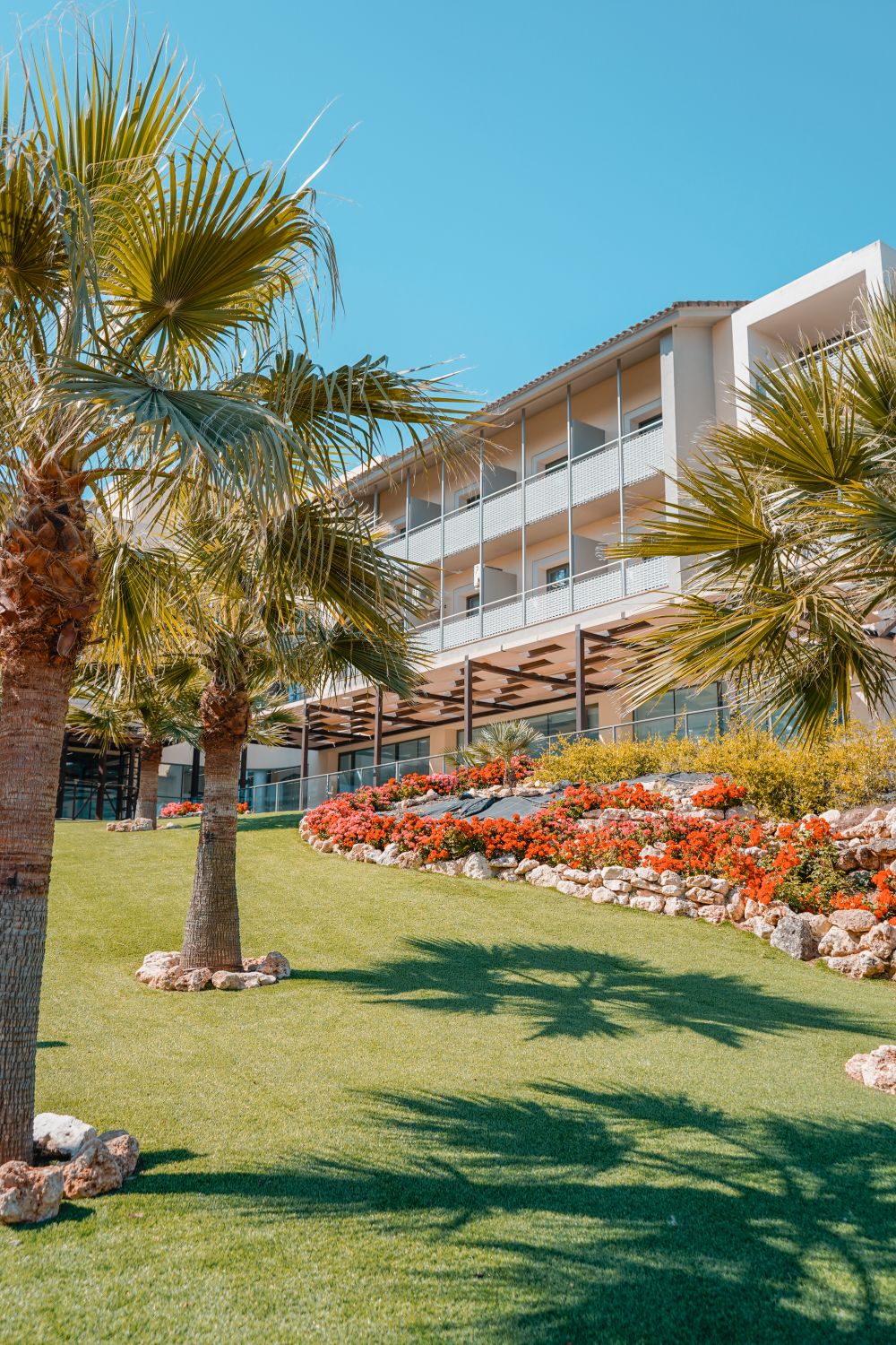 Hospital gardens and facade